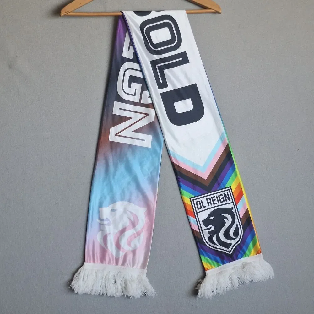 Seattle Sounders FC Pride Progress Flag Match Day Scarf MLS Limited Edition